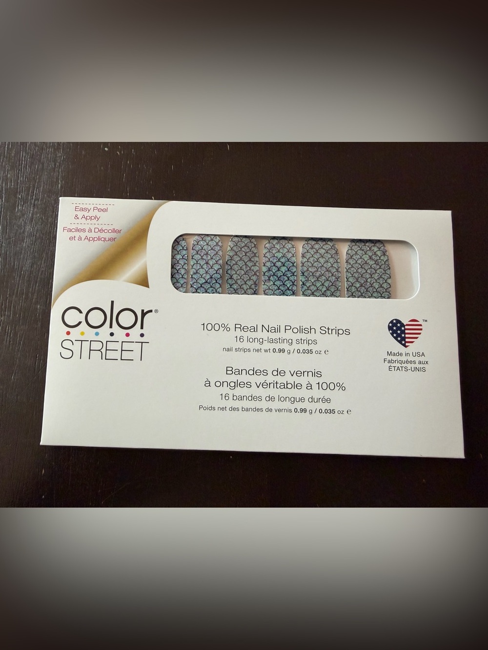 Color Street Atlantis Nail Polish Strips